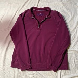 Mens Tommy Bahama quarter zip XXL